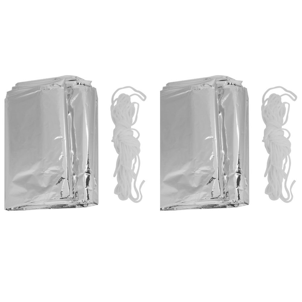 2 Pcs Durable Reflective Emerg - Survival Blanket Reflective recensie en prijs