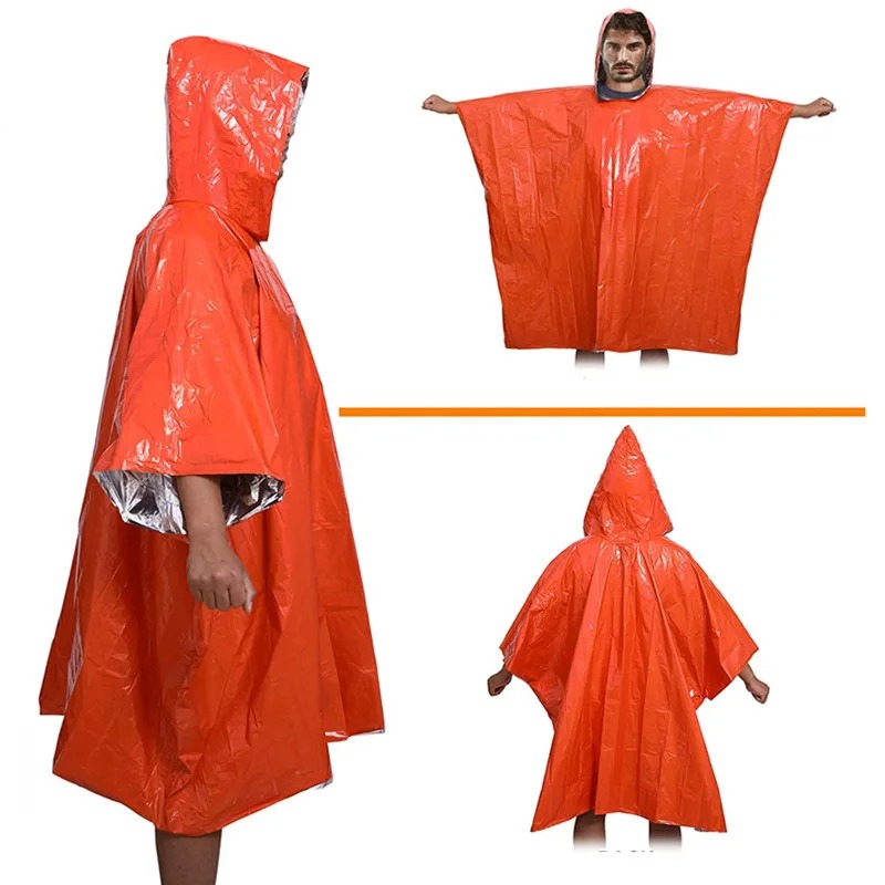 Camping Raincoat Waterproof Su - Survival Blanket Reflective recensie en prijs