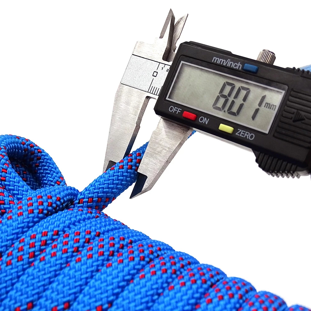 50m Static Climbing Rope 8mm O - Rescue Rope Throw recensie en prijs