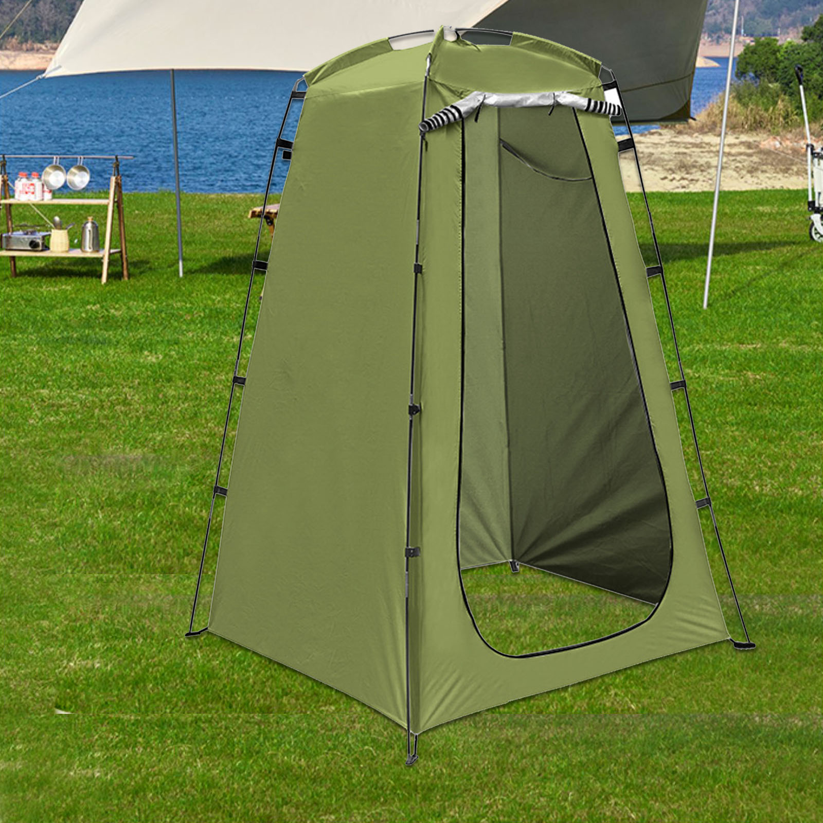 Camping Shower Tent Car Side B - Emergency Mylar Tent recensie en prijs