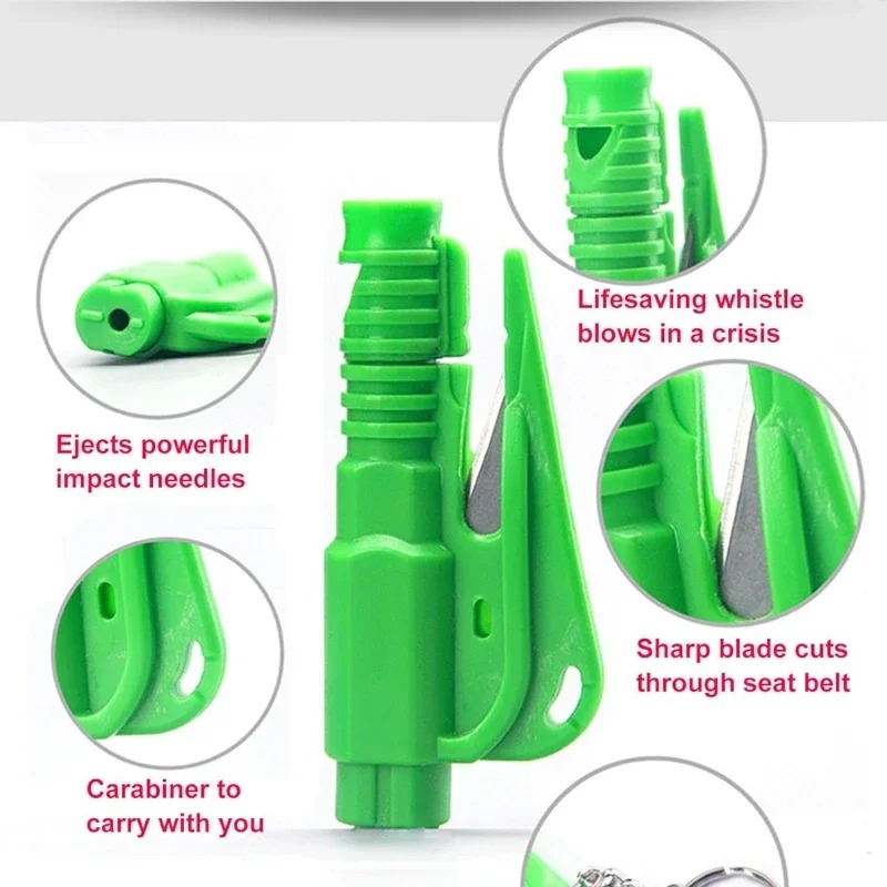 1pc Mini Safety Hammer Keychai - Rescue Rope Throw recensie en prijs