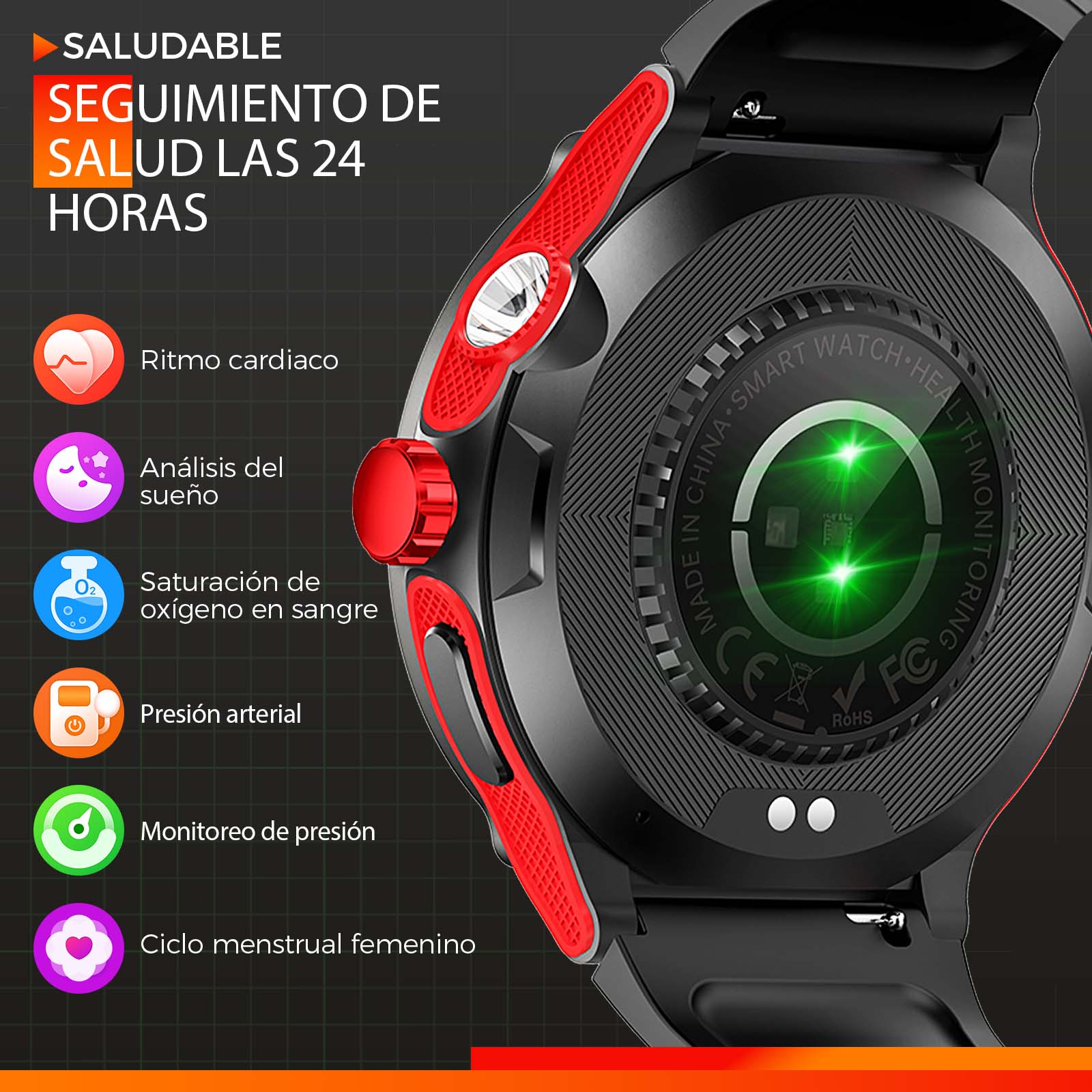 EIGIIS Smart Watch 3ATM Waterp - Compass Lensatic recensie en prijs