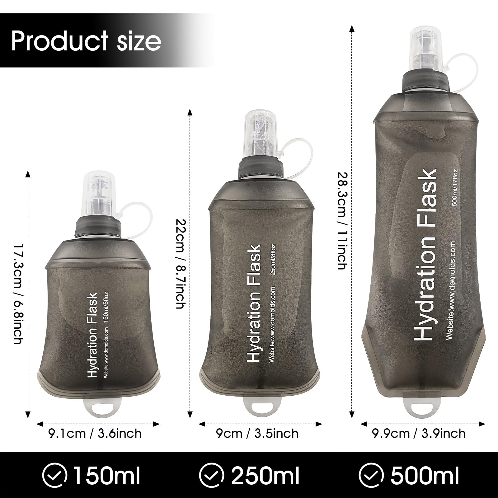 Soft Flask, TPU Collapsible So - Water Bag Collapsible recensie en prijs