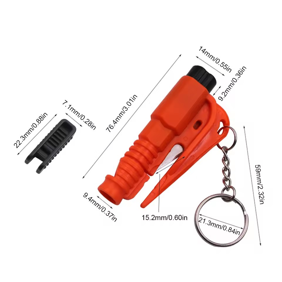 Safety Hammer Car Escape Tool  - Rescue Rope Throw recensie en prijs