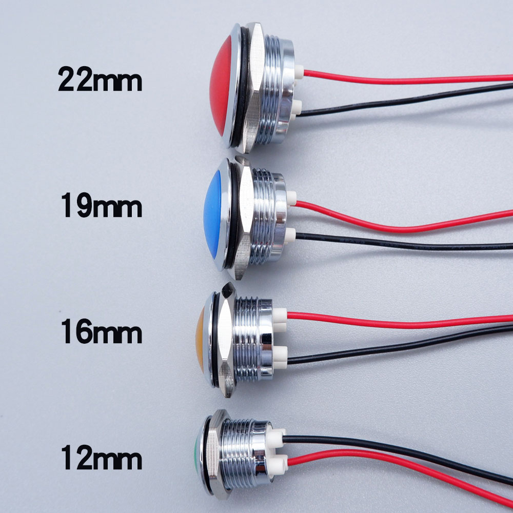 Metal LED Indicator Light 12mm - Signal Panel Orange recensie en prijs