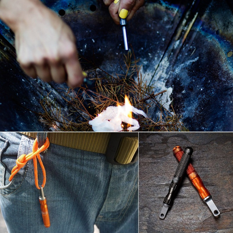 2PCS  Multifunctional Flint Wa - Magnesium Fire Starter recensie en prijs