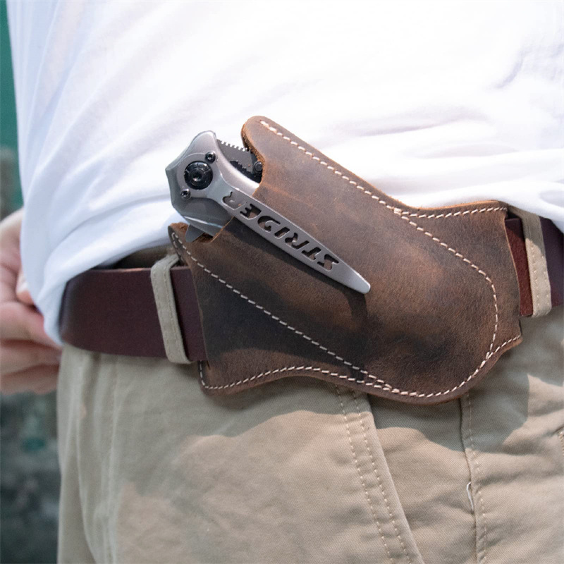 1PC Leather Knives Sheaths Fol - Fire Starting Kit recensie en prijs
