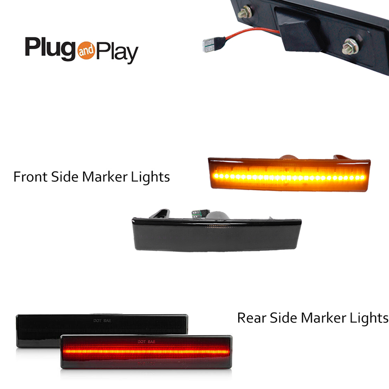 Front Amber / Rear Red LED Car - Signal Flare Kit recensie en prijs