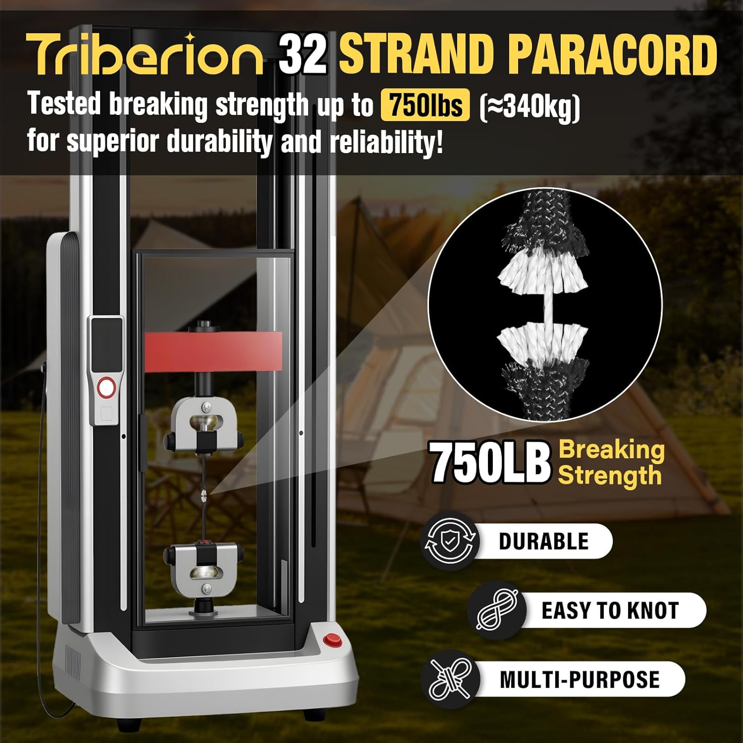 750lb Paracord Rope 1000ft/500 - Para Cord 1000Ft recensie en prijs