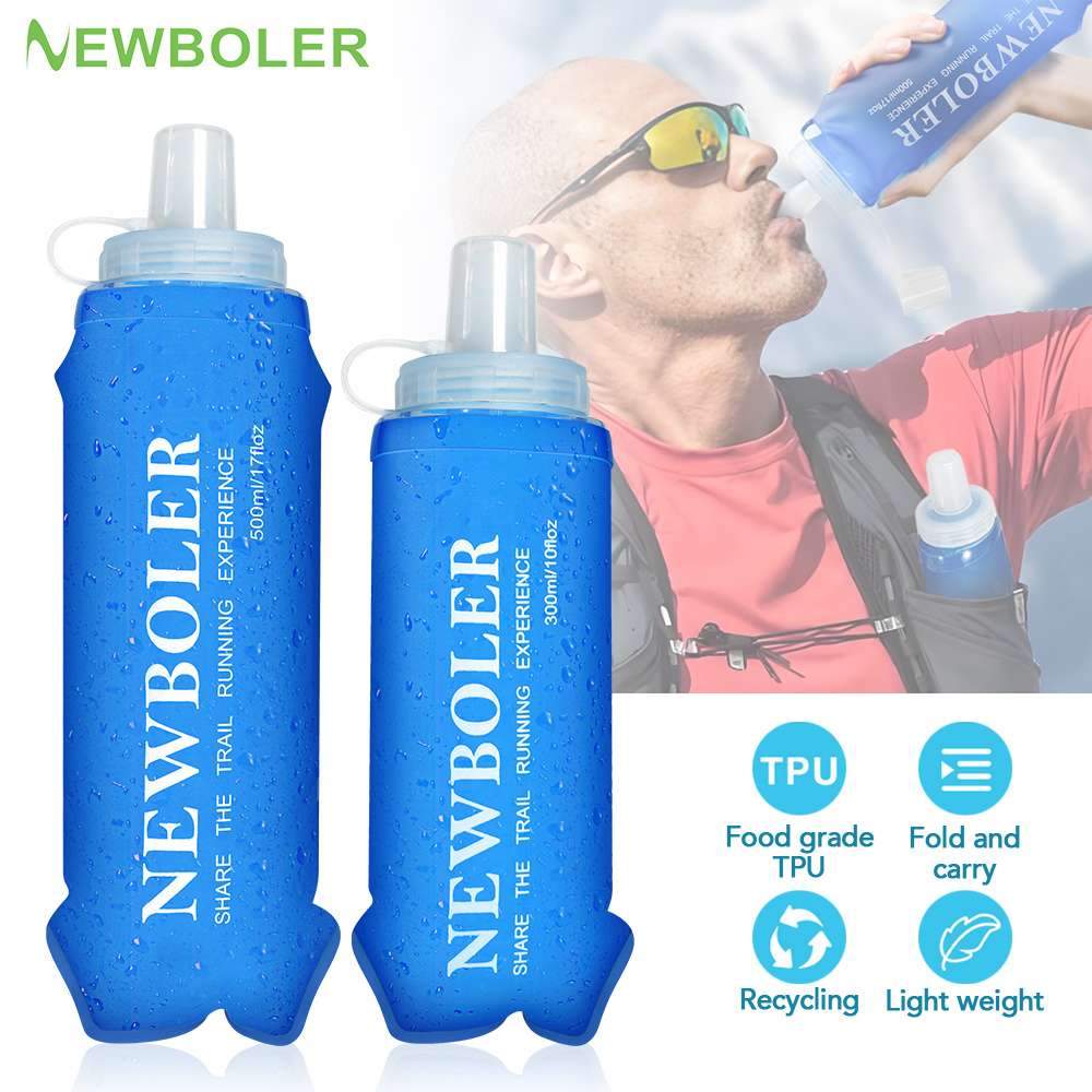 NEWBOLER 300/500ML Water Bottl - Water Bag Collapsible recensie en prijs