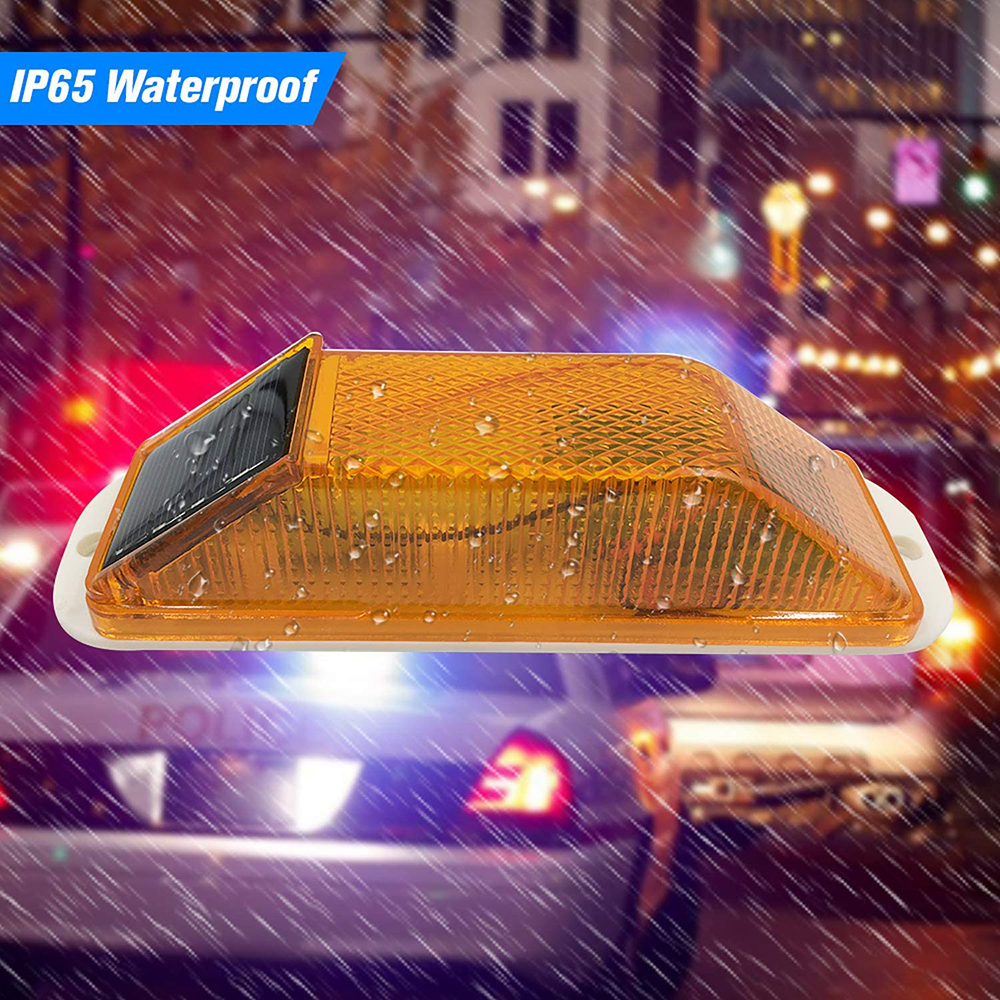 2Pcs Solar Strobe Warning Ligh - Sos Light Strobe recensie en prijs