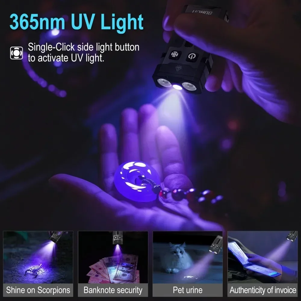 BORUiT EV20 1100LM EDC UV Keyc - Fishing Kit Compact recensie en prijs