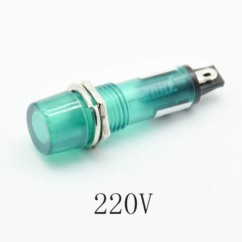 5Pcs 220V 12V 24V DC Mounting  - Signal Panel Orange recensie en prijs