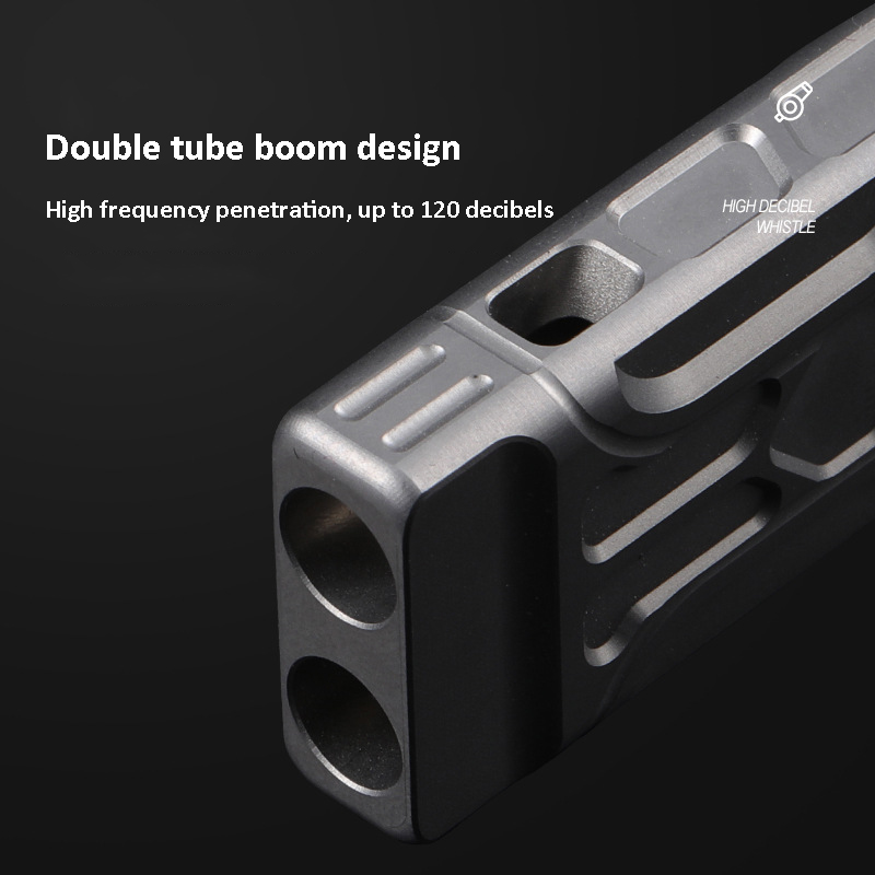 Titanium Alloy Whistle Multifu - Emergency Whistle Loud recensie en prijs