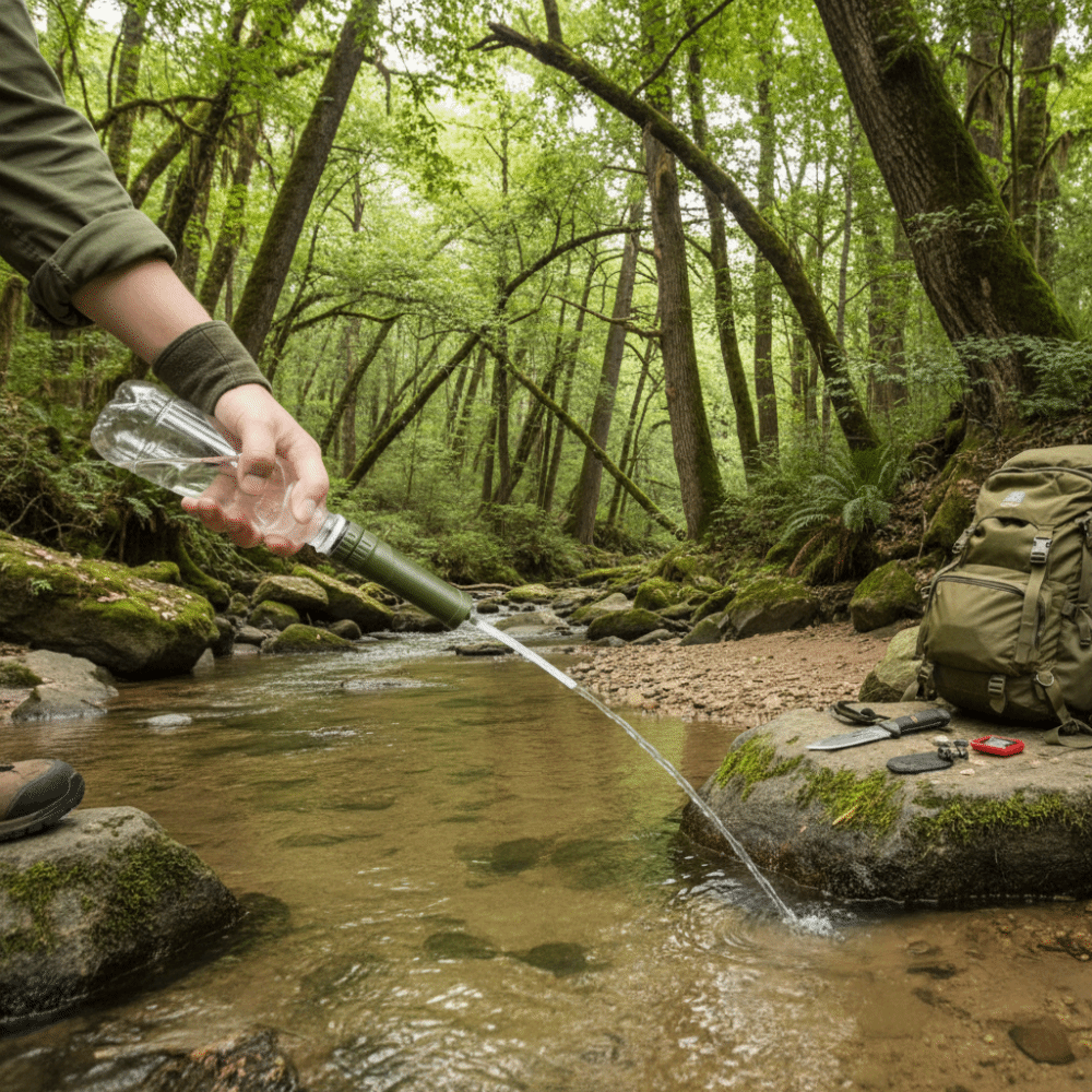 ABS Outdoor Mini Water Filter  - Water Purification Straw recensie en prijs