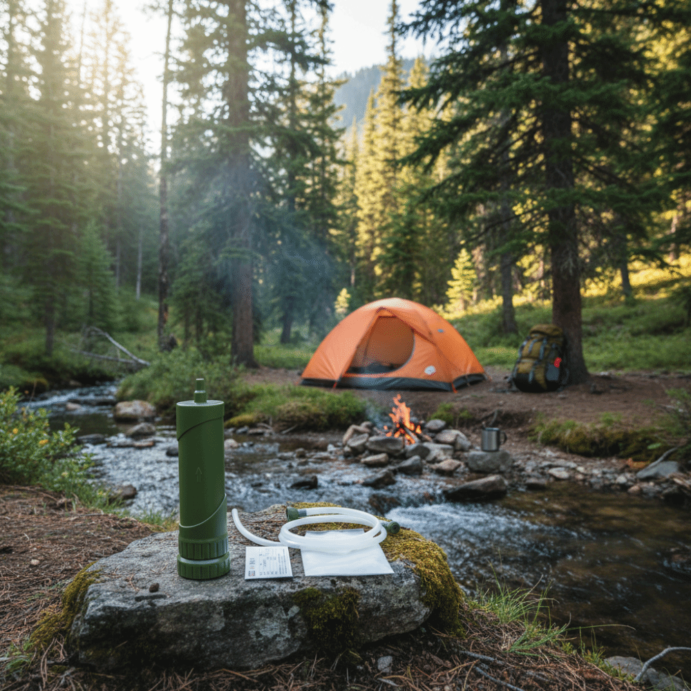 ABS Outdoor Mini Water Filter  - Water Purification Straw recensie en prijs