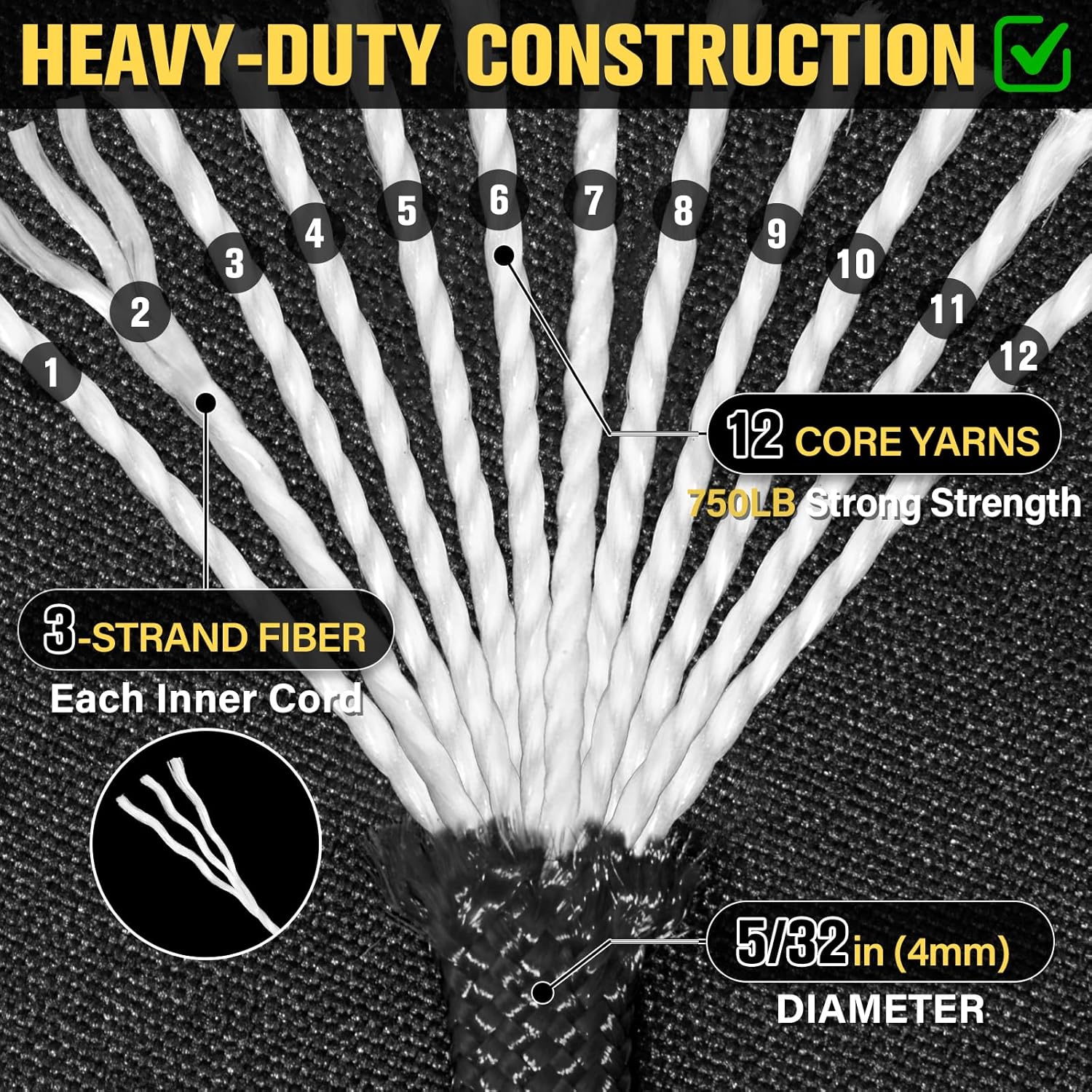 750lb Paracord Rope 1000ft/500 - Para Cord 1000Ft recensie en prijs