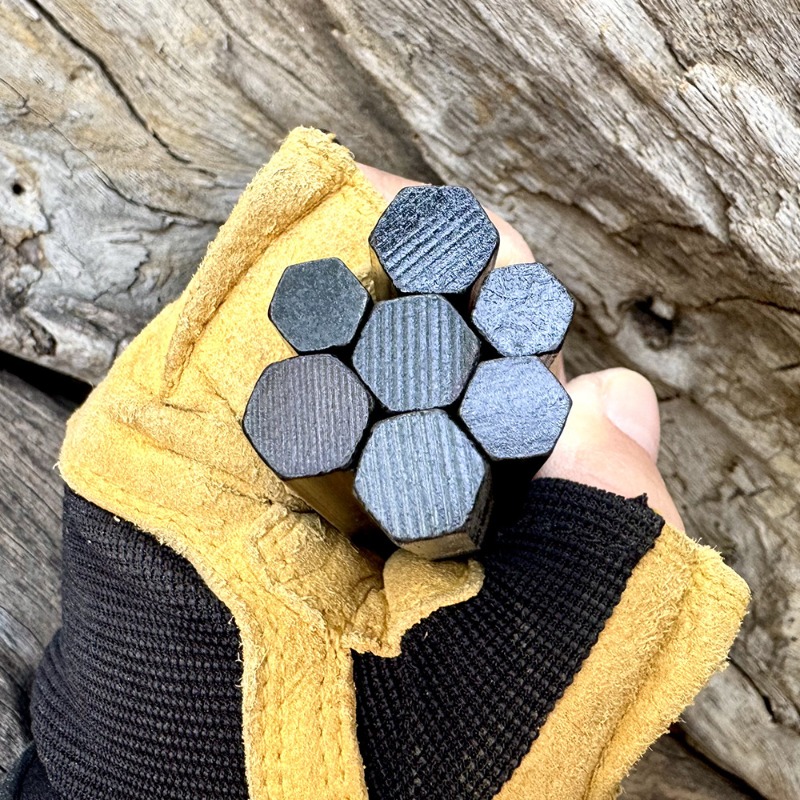 Hand Woven Rope Hexagonal Flin - Magnesium Fire Starter recensie en prijs