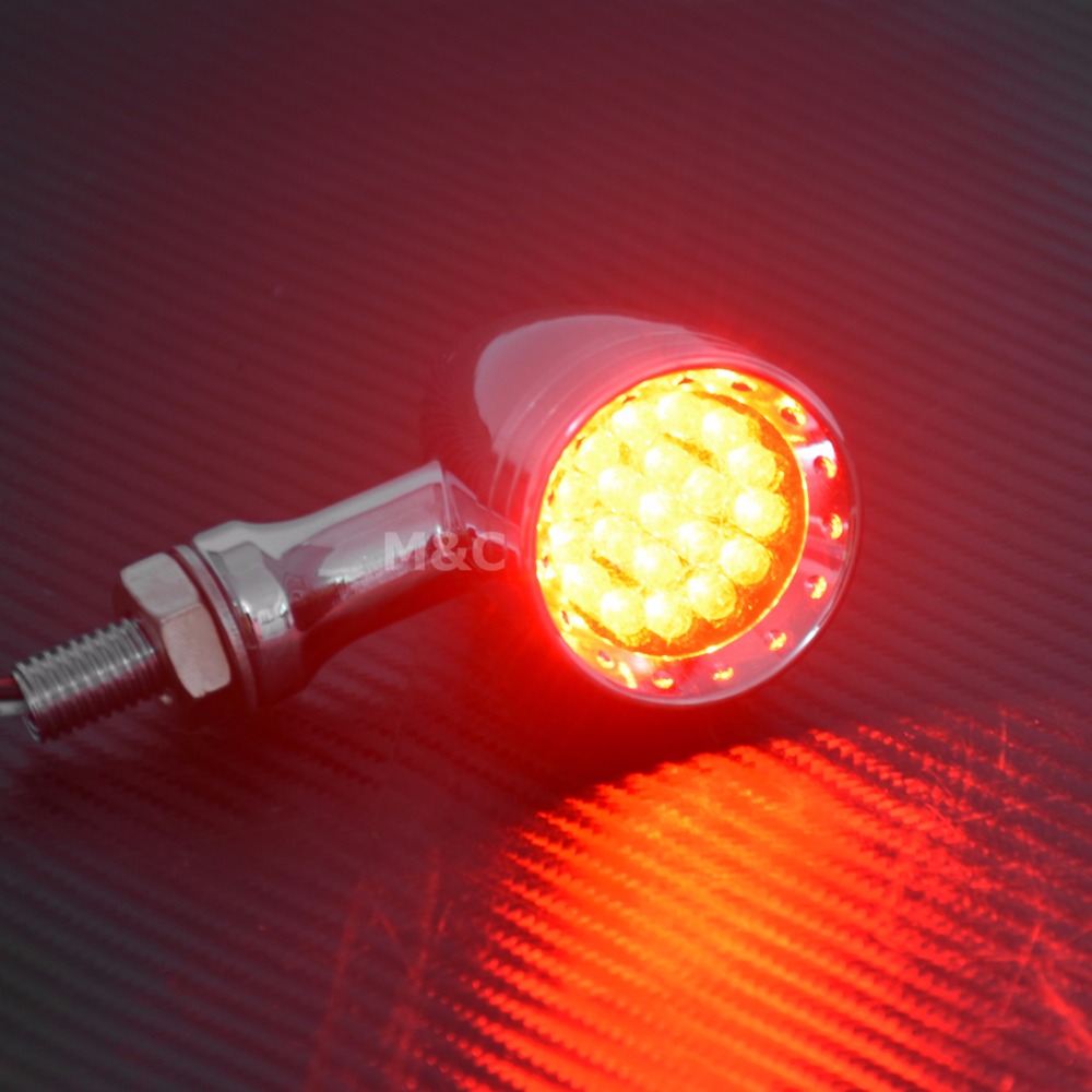 Motorcycle LED Turn Signal Bul - Signal Panel Orange recensie en prijs