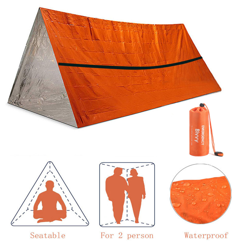 2 Person Emergency Shelter Biv - Emergency Mylar Tent recensie en prijs