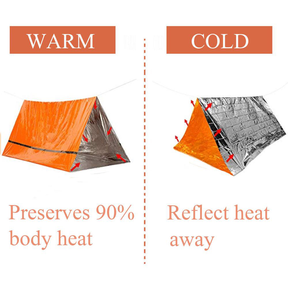 2 Person Emergency Shelter Biv - Emergency Mylar Tent recensie en prijs