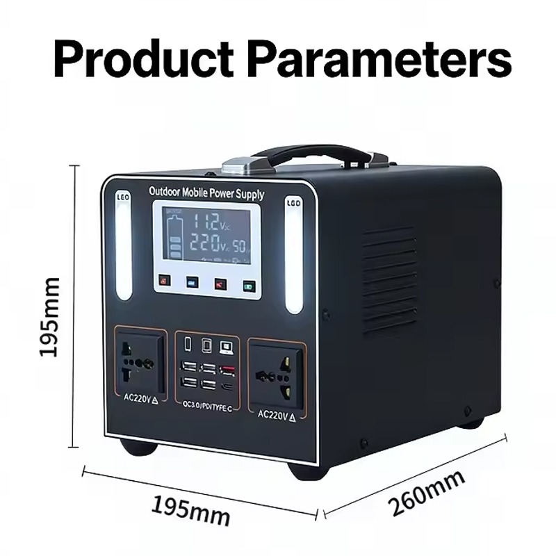 220V LiFePO4 Portable Power St - Solar Emergency Charger recensie en prijs