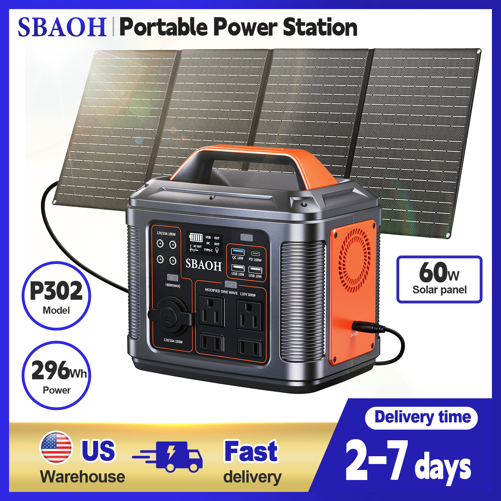 300W Portable Power Station, 2 - Solar Emergency Charger recensie en prijs