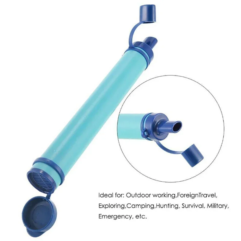 1pc Outdoor Mini Water Filter  - Water Purification Straw recensie en prijs