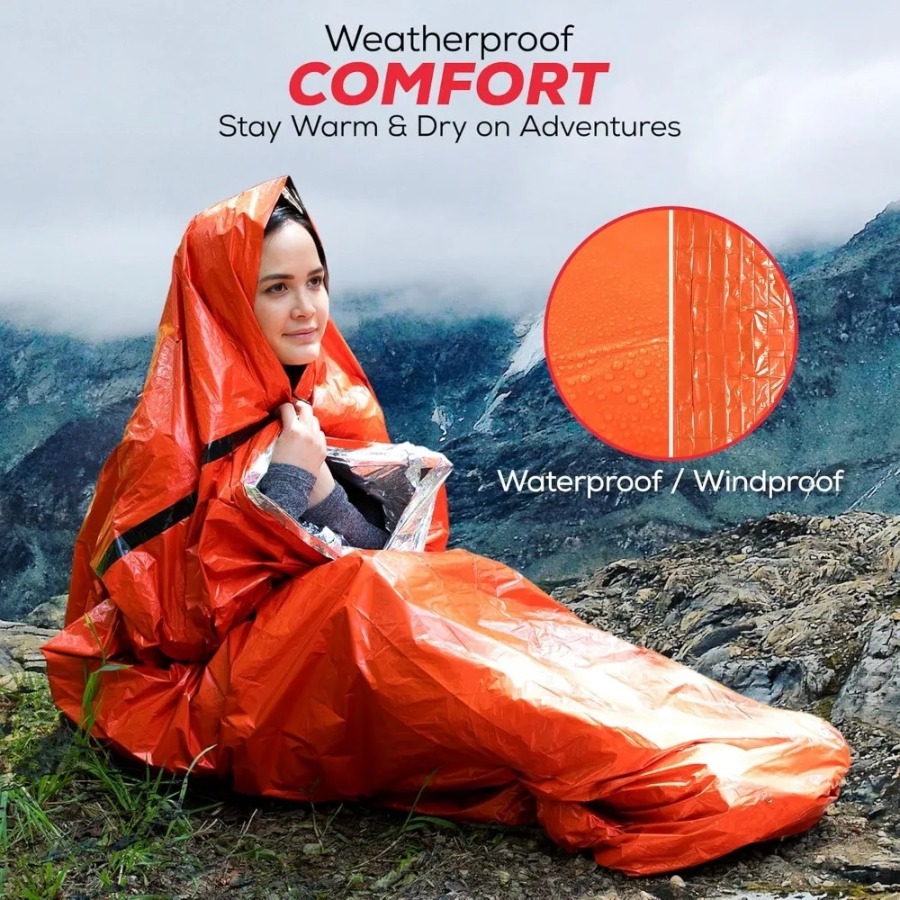1PC Anti-rain Emergency Sleepi - Emergency Mylar Tent recensie en prijs