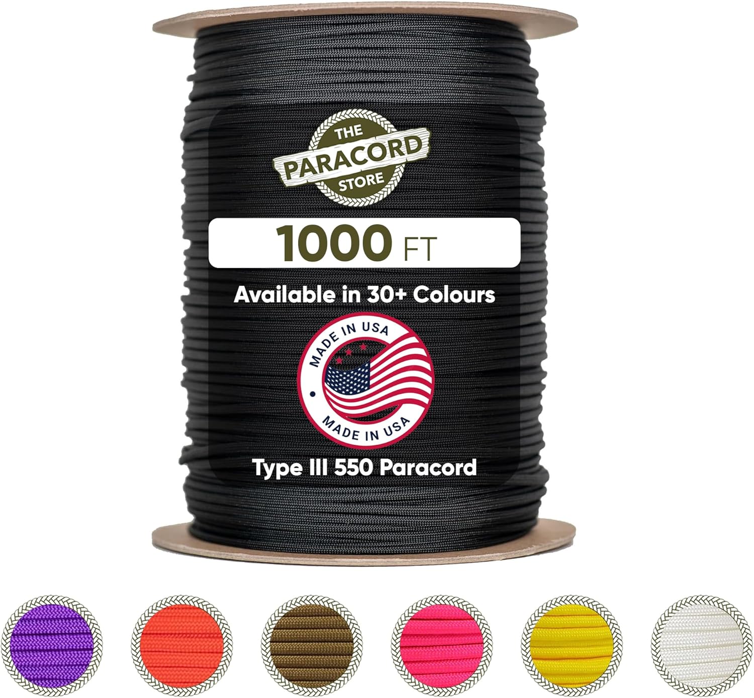 Type III 550 Paracord 1000 FT  - Para Cord 1000Ft recensie en prijs