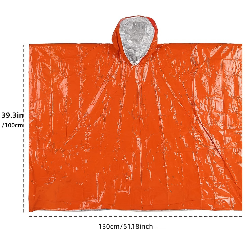 Emergency Disposable Aluminum  - Emergency Poncho Rain recensie en prijs