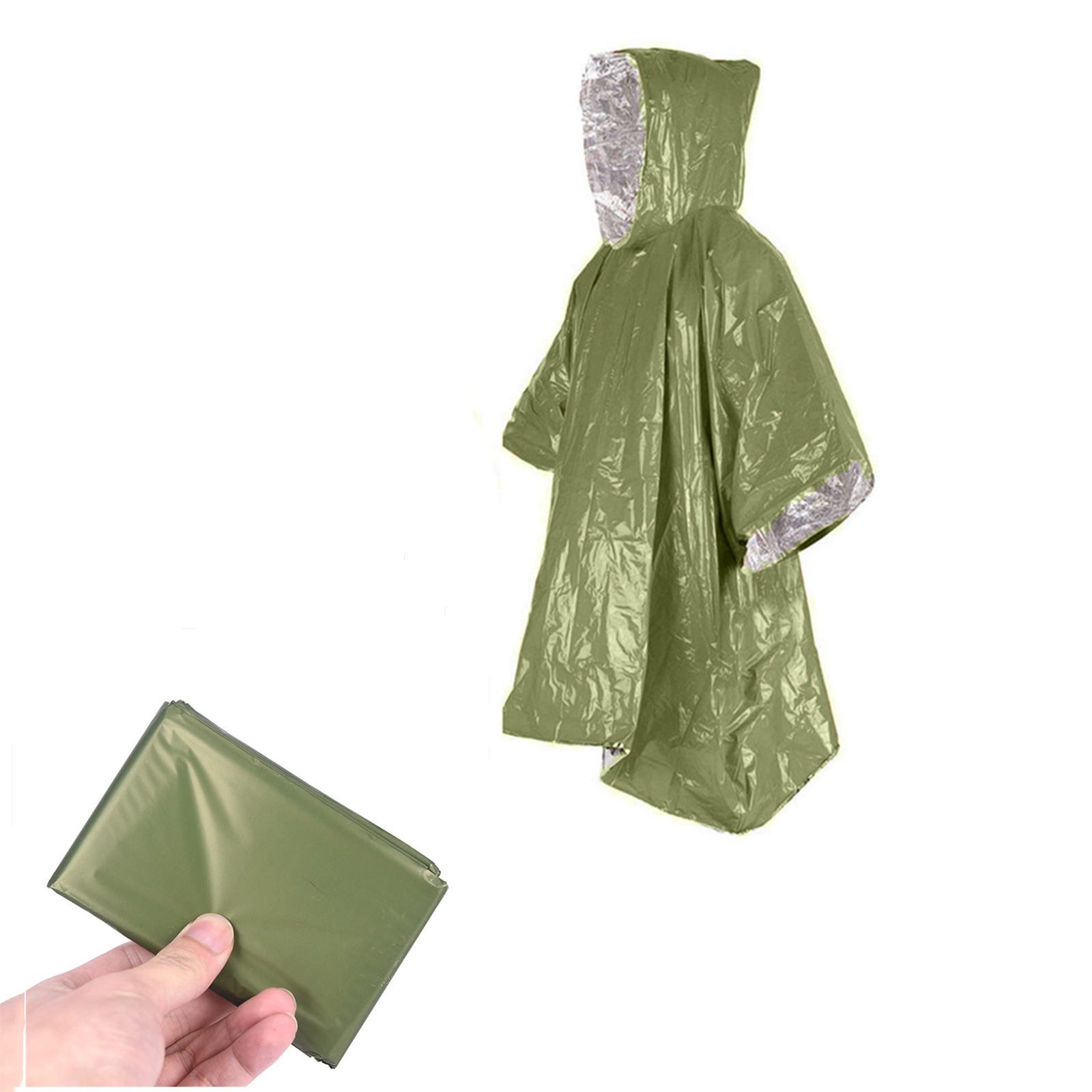 Emergency Disposable Aluminum  - Emergency Poncho Rain recensie en prijs