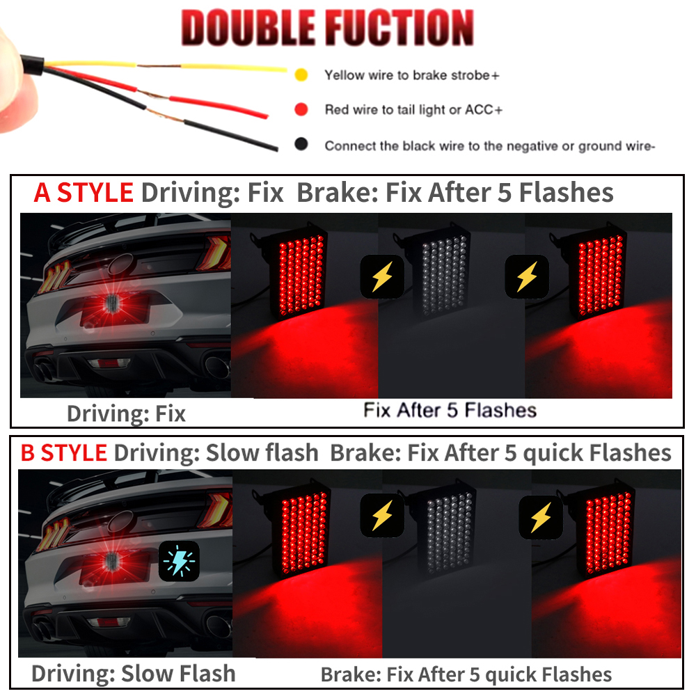 F1 Brake Light Rear Automotive - Sos Light Strobe recensie en prijs