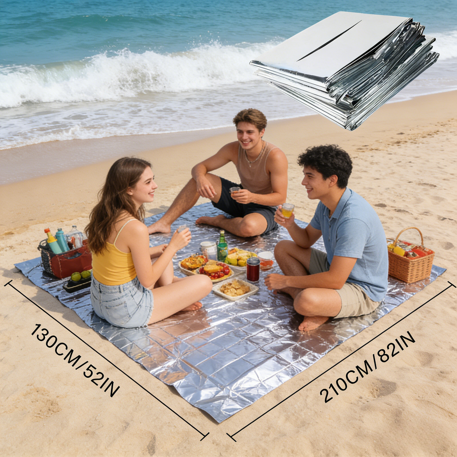 Foldable Reflective Survival B - Survival Blanket Reflective recensie en prijs