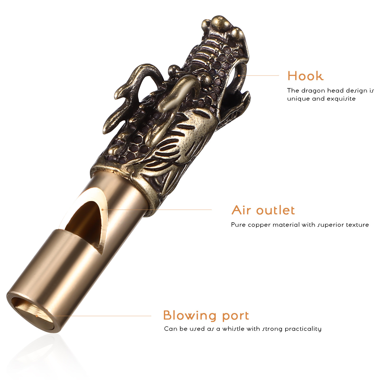 3Pcs Chinese Dragon Whistles B - Emergency Whistle Loud recensie en prijs