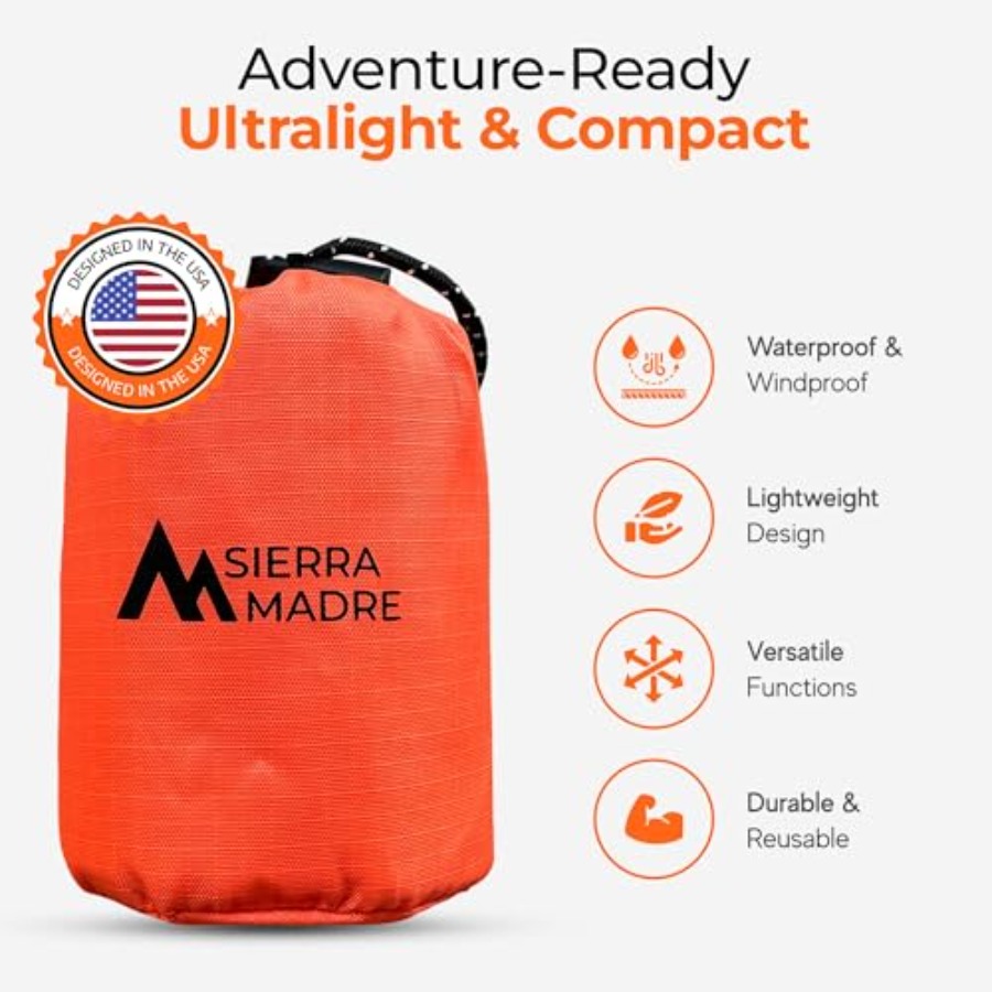 Emergency Sleeping Bag Ultrali - Emergency Mylar Tent recensie en prijs